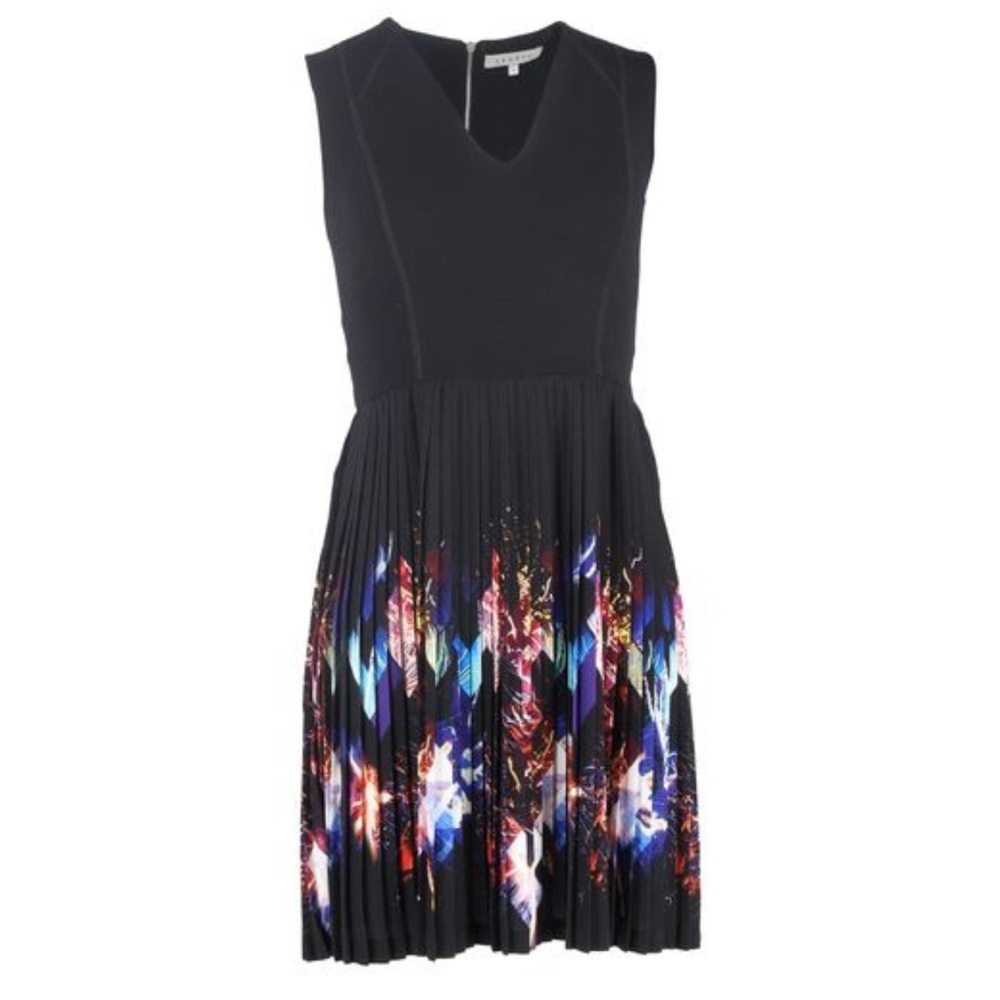 Sandro Paris black A-line mini dress Size 4